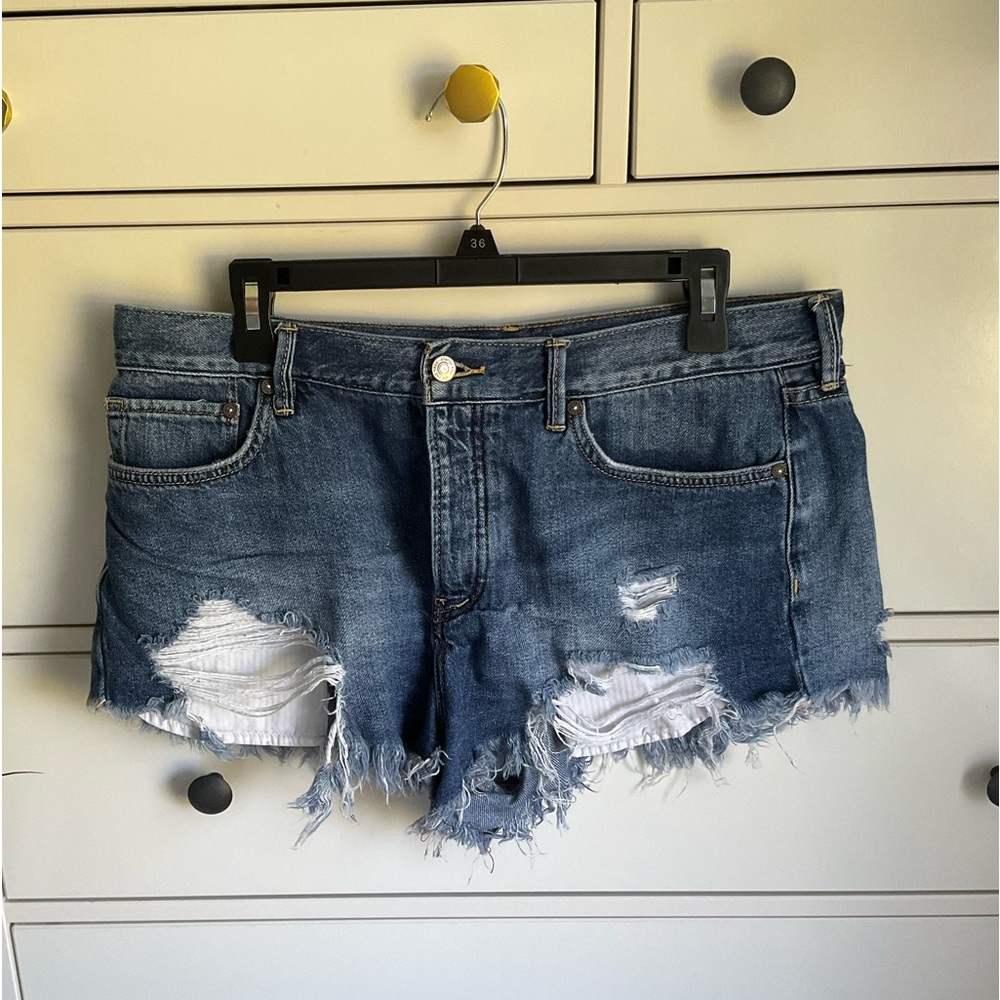 Free People Denim Shorts